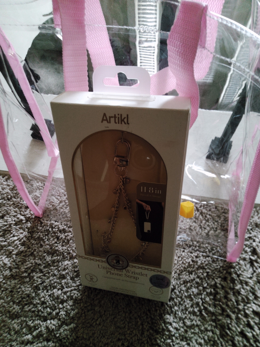 Artikl Universal Wristlet Phone Strap - Gold Chain